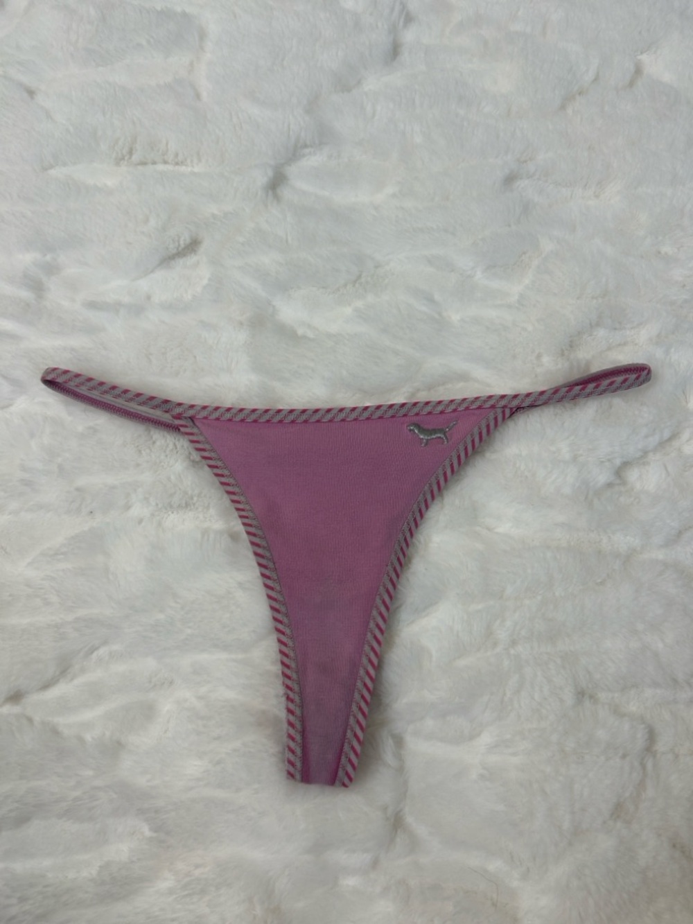 2006 Y2K Vintage PINK Victoria’s Secret Thong Panty S